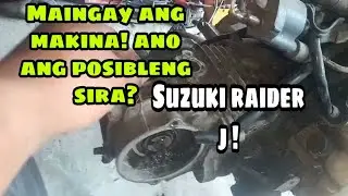 Bakit maingay ang makina? ano ang papalitan?  top overhaul basic guide suzuki raider j.