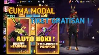 Buff 100% Spin Incubator 3 IN 1 BUNNY MASTERMIND Bundle❗Freefire Battleground