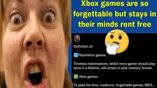 Sony fangirl says PlayStation games are timeless masterpieces while Xbox games are forgettable & meh