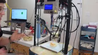 DAY#1 3D FOOD PRINTING SCHOOL!