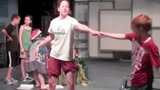 Rehearsals for summer camp Little Shop of Horrors