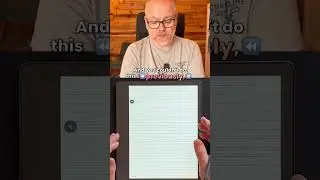 How to change an individual notebook page template on the Kindle Scribe