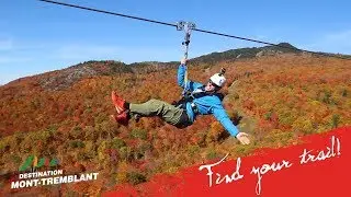 Discover Mont-Tremblant from ziplines