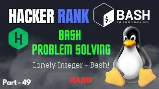 Lonely Integer | Hacker Rank Bash Problem solving #linux #opensource #bash #bashscripting