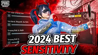 PUBG 2024 NO RECOIL/ZERO RECOIL SENSITIVITY CODE | BGMI BEST SENSITIVITY SETTINGS.