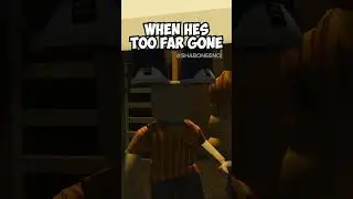The Brainrot got to him... #roblox