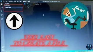 How to create a file in visual studio code