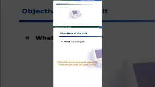 What is a computer? | Types of computers | How does a computer work? | Generations of Computers #pcs
