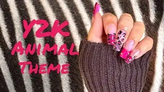 Y2K PRESS ONS | DIY Press On Nails | Animal Print Nail Designs | Mani Bisshhh
