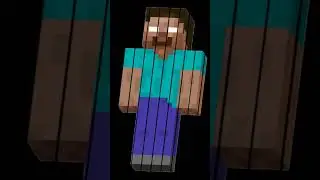 Herobrine in Minecraft.... #shorts #viral #trending
