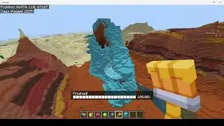 Minecraft Bedrock Worldbuilder Mod - Crash course of my terraforming project.