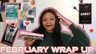 ALL OF THE BOOKS I READ IN FEBRUARY 2023! FEBRUARY 2023 WRAP UP💐✨❤️