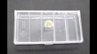 Коробочка СВ 01 прозрачная 5 отд 0038301