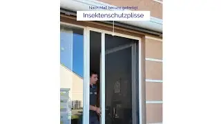 Insektenschutzrollo Montage