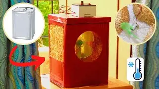 Portable Evaporative Room Cooler Using Ghee Container (The Indian Type) | DIY | How To Make