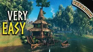 Valheim Ultimate Fishing House [How to Build]