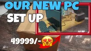 unboxing computer 2023 || assembled pc || complete set-up ||