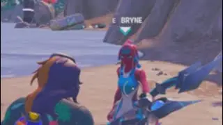 Speak with Bryne about the coastal location of Rare Coral Location - Fortnite