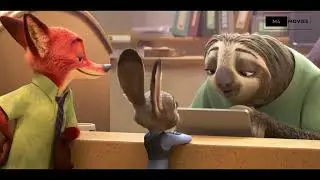 Zootopia movie funny clip . | animated Hindi dubbed movie.