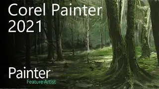 Corel Painter 2021 - Thick Paint (Davey Baker)