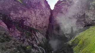 Водопад Джилы Су КБР Приэльбрусье