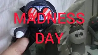 Распаковка плюшевой игрушки Хенка (с прошлого года)+мои фигурки из сериала madness combat