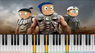 Ninja Hattori Theme Song Tutorial Midi + Sheet Included