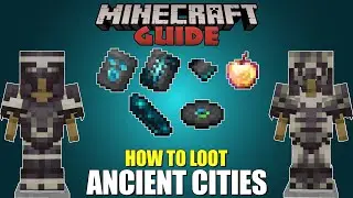 Tips And Tricks To Loot Ancient Cities | Minecraft Guide S3 EP34 Bedrock