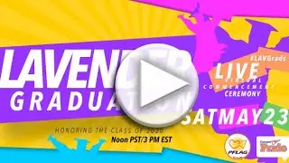 Campus Pride Class of 2020 Virtual Lavender Graduation Ceremony for LGBTQ+ Youth