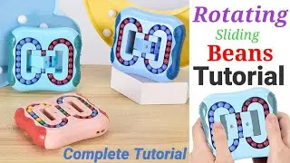 Rotating Magic  Beans Sliding Puzzle Tutorial ( IQ Ball Puzzle )