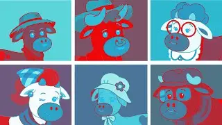 Plim Plim Lola Cow with her Family Effects (Sponsored By: Klasky Csupo effects)