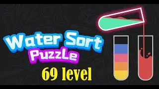 Water Sort Puzzle level 69 Color Sorting Game #69level  #Watersortpuzzle #androidgame