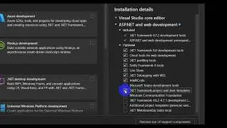 asp .net web application net framework not showing |  ASP.NET Web Application (.NET Framework)