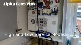 Alpha Eco2 Plus High and Low service modes