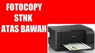 how to photocopy the Epson L3110 STNK