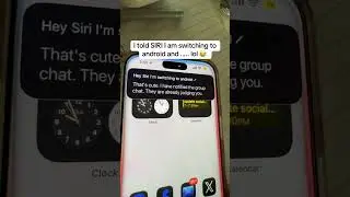 Hey SIRI: I am switching to android lol
