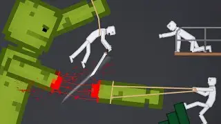 Giant Melon Playground Vs People In People Playground (3)