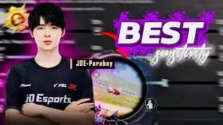 JDG PARABOY SENSITIVITY UPDATE | PUBGM/BGMI NEW ZERO/NO RECOIL SENSITIVITY 4.0