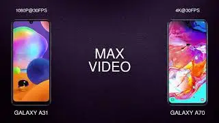 Samsung Galaxy A31 vs Samsung Galaxy A70 comparison