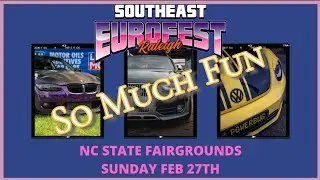 2022 Eurofest in Raleigh, NC | German Engineering | Daily Vlog