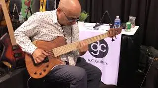 Crazy Bass solo - Dominique DiPiazza NAMM 2020