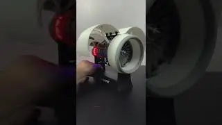 Large bypass ratio turbofan engine model