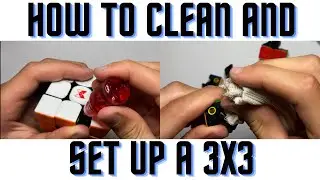 How to CLEAN and SET-UP a Cube for DUMMIES!! | Easy set-up tutorial