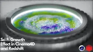 Organic Growth Effects in Cinema4D