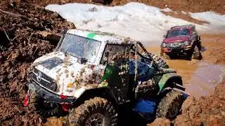 Весенний гряземес 2024.#rc #top #рек #offroad #белуга#huangbo#rgt86130#rgt86170#trx4#rgt #трофи