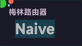 梅林固件科学上网插件使用naiveproxy节点 | 非主力路由器