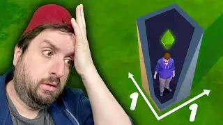 Can My Sim Survive Sims 4 One-Tile Box Challenge? Let’s See!