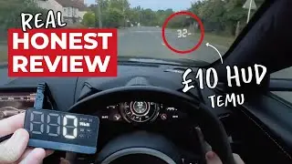 I Tested a £10 OBD2 HUD from TEMU. Scam or Worth It?