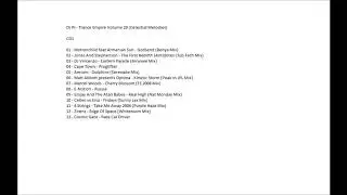 DJ Pi Trance Empire Volume 29 CD1(Celestial Melodies)