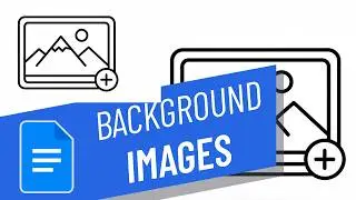 How to add a background image in google docs